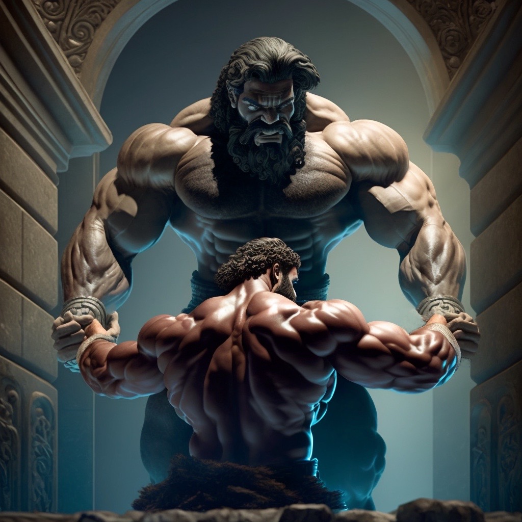 Hercules vs the Giant 11 by catgenie on DeviantArt Hercules vs the Giant 11 by catgenie on DeviantArt