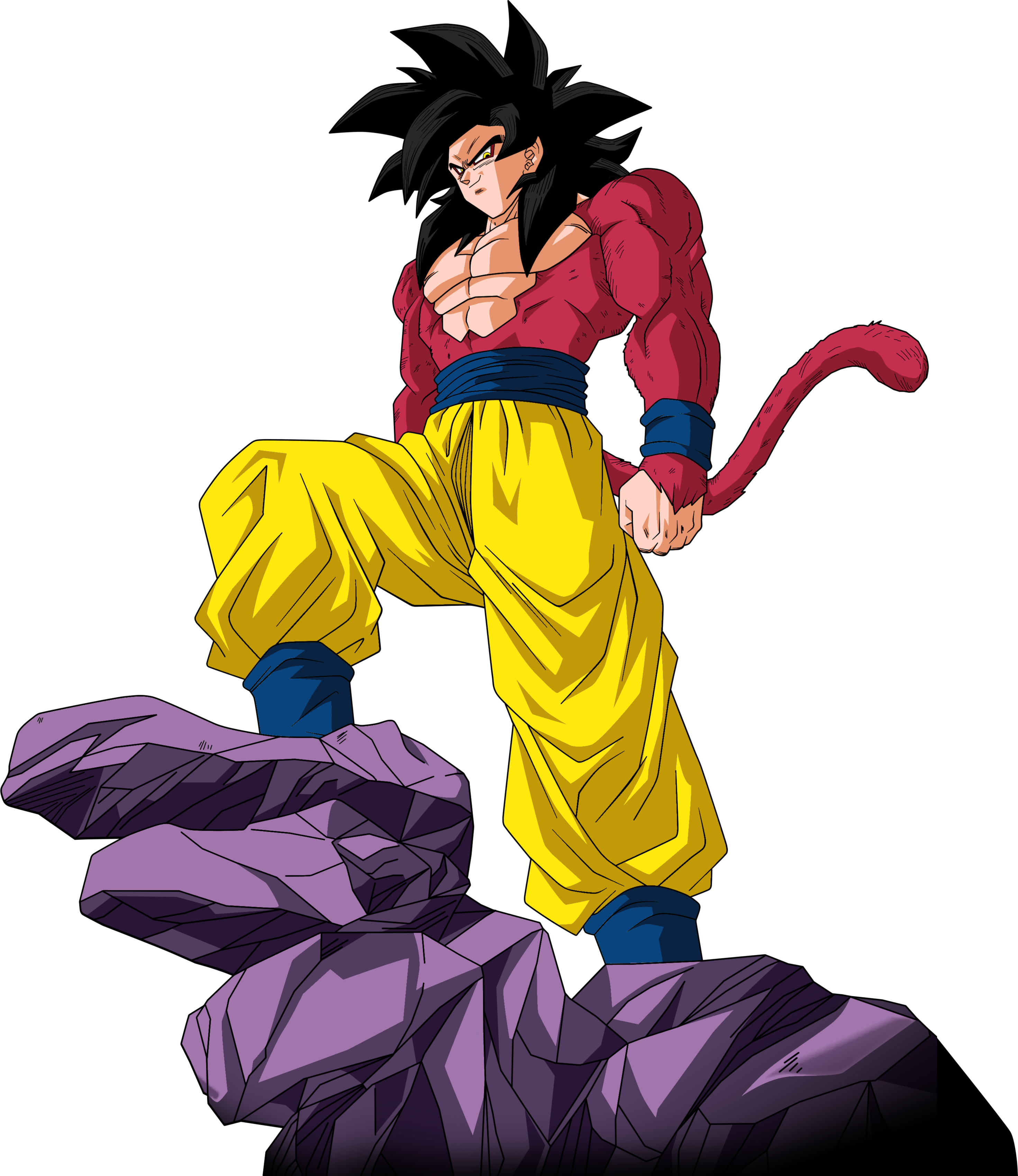 Goku Super Saiyan 4 DBS Colors by obsolete00 on DeviantArt