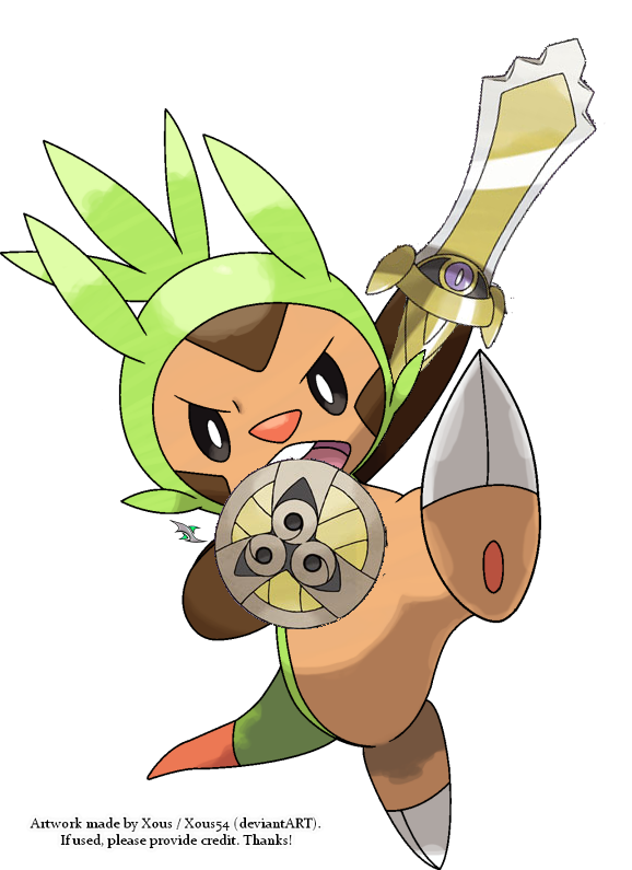 Concordia, the Chespin Knight (OC Info)