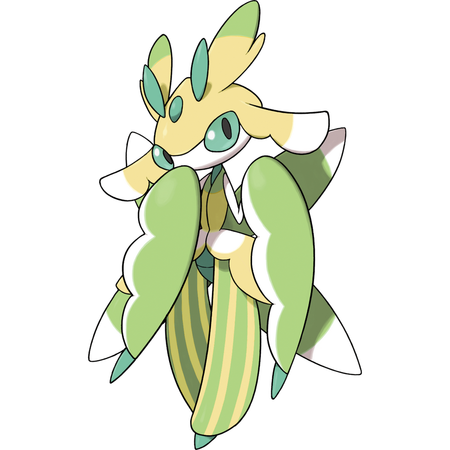 Shiny Lurantis by JustShinies on DeviantArt