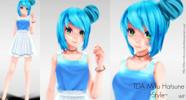 MMD - TDA Miku Hatsune ~Style~ WIP