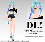 TDA Miku Hatsune ~Samba~ [DOWNLOAD] by Shiro-NekoVocaloid