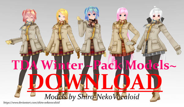 TDA Winter ~Pack Models~ [DOWNLOAD]