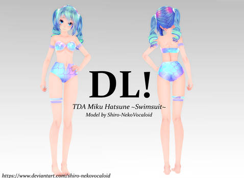 TDA Miku Hatsune ~Swimsuit~ [DOWNLOAD]