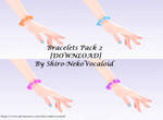 MMD Bracelets Pack 2 [DOWNLOAD] by Shiro-NekoVocaloid