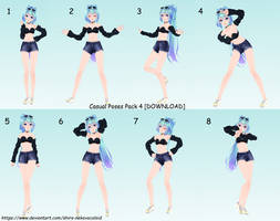 MMD Casual Poses Pack 4 [DOWNLOAD]