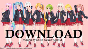 TDA School ~Pack Models~ [DOWNLOAD]