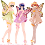 [MMD MLB] Marinette, Chloe,  Alya (Fairy)