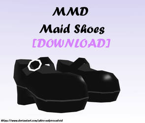 MMD Maid Shoes [DOWNLOAD]