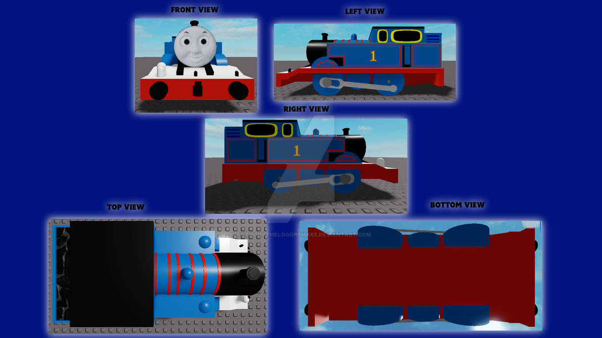 Roblox Projects Tomy Thomas The Tank Engine By Anthonythelogoremake On Deviantart - thomas the tank engine roblox