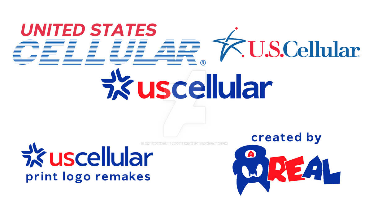 Us Cellular Print Logo Remakes by AnthonyTheLogoRemake on DeviantArt