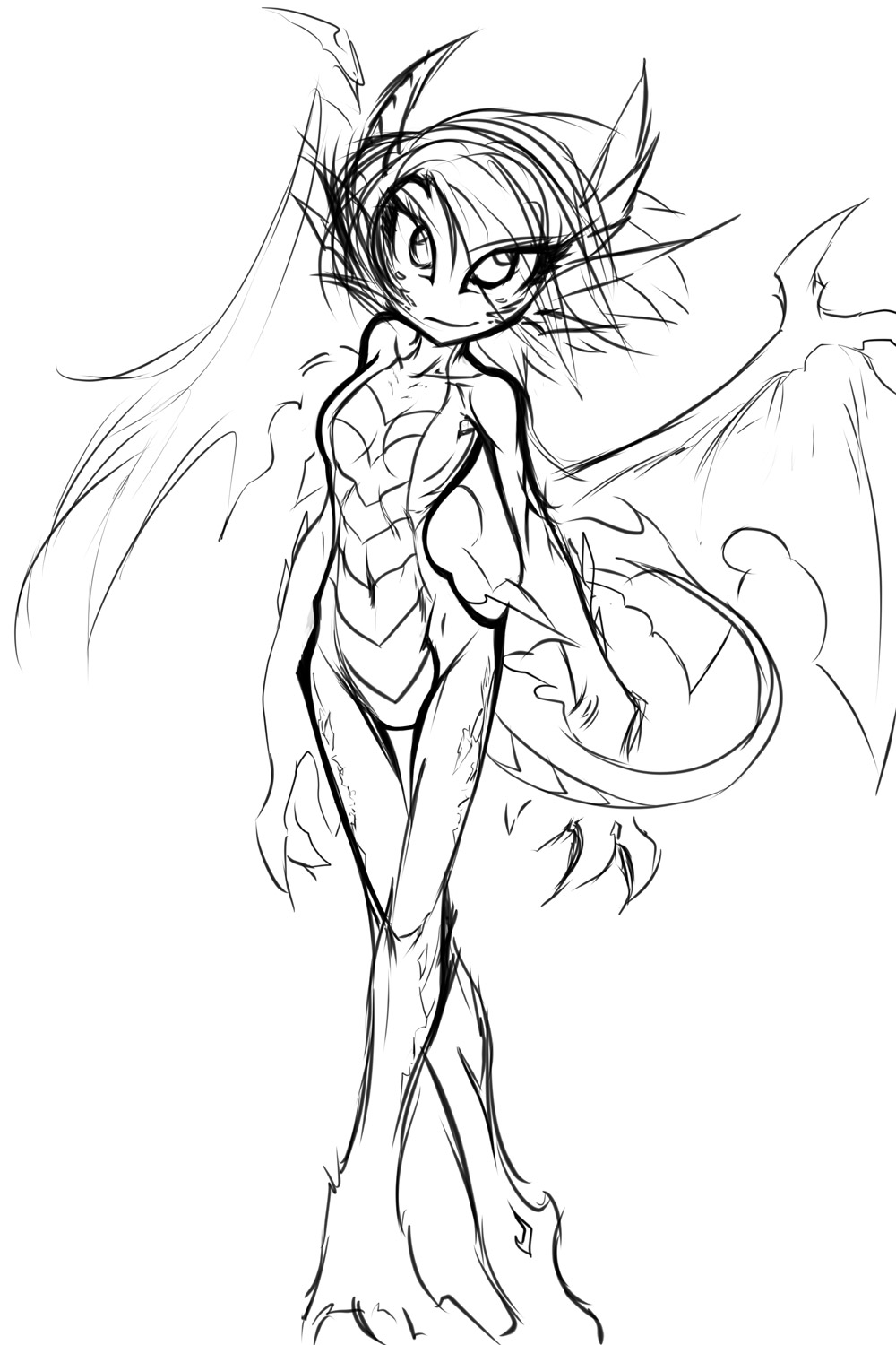 Dragon girl Vadris