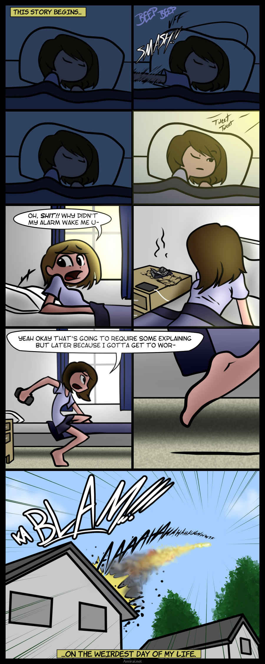 Supposedly Super page 1 by Amirai