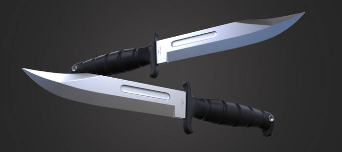 Combat Knife (Speed modeling)
