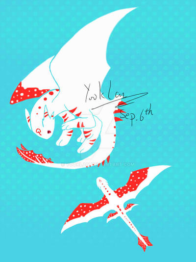 Whight Toothless white toothless by Yooklan on DeviantArt
