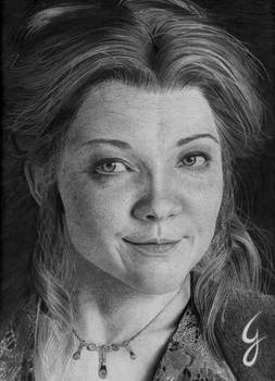 Margaery Tyrell pencil portrait