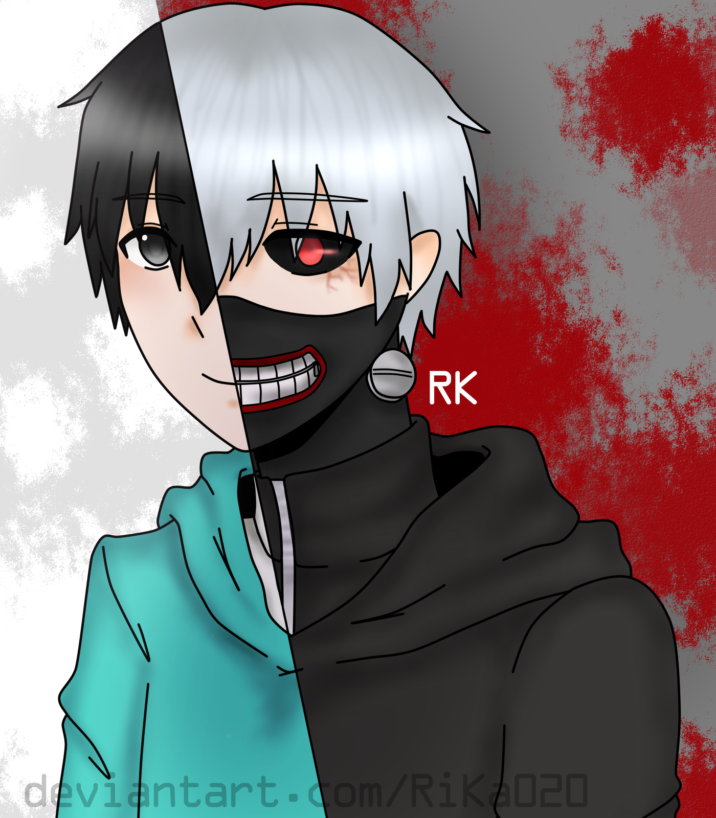 Ken Kaneki Tokyo Ghoul By Rika0 On Deviantart Ken Kaneki Tokyo Ghoul By Rika0 On Deviantart