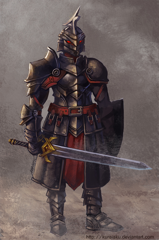 Knight Deviantart Medieval Knight by kuraiaku on DeviantArt