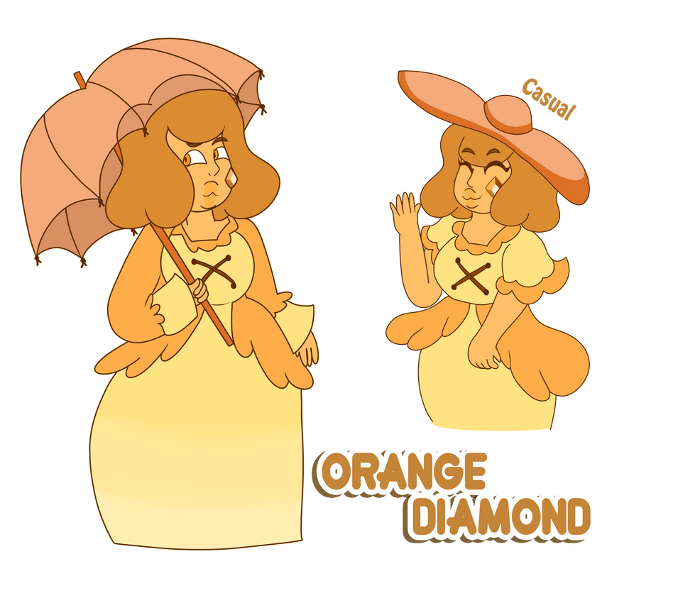 Orange 2025 diamond su