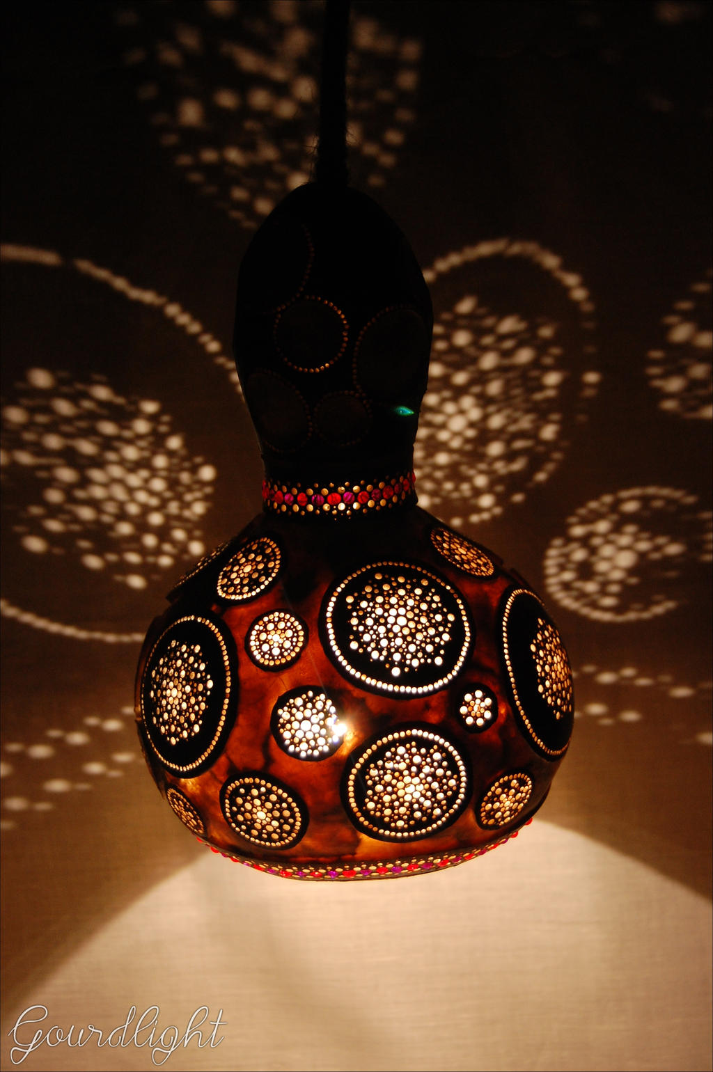 Pendant lamp II- Gourdlight