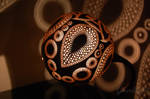 Handcrafted Gourd Lamp - Table lamp VI- Gourdlight by gourdlight