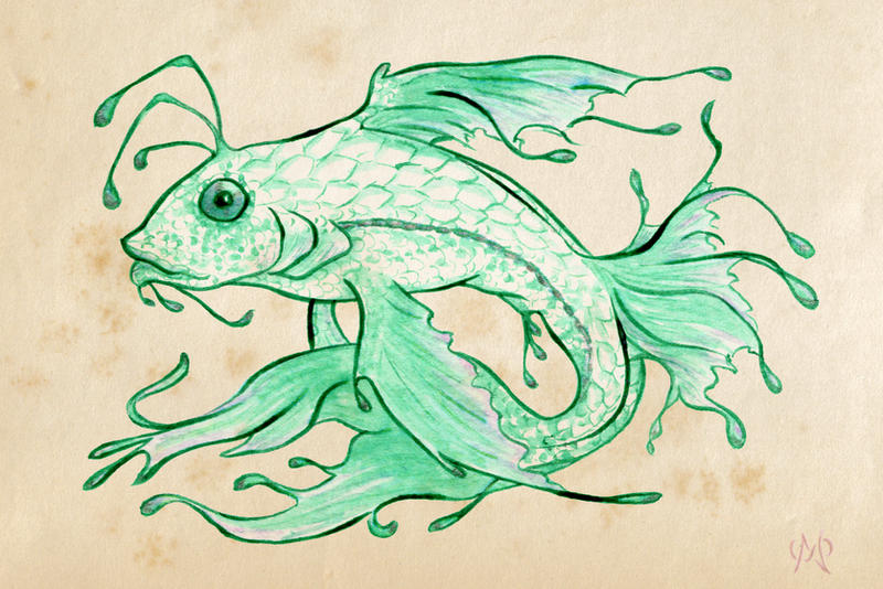 Inky Fish by feynico on DeviantArt