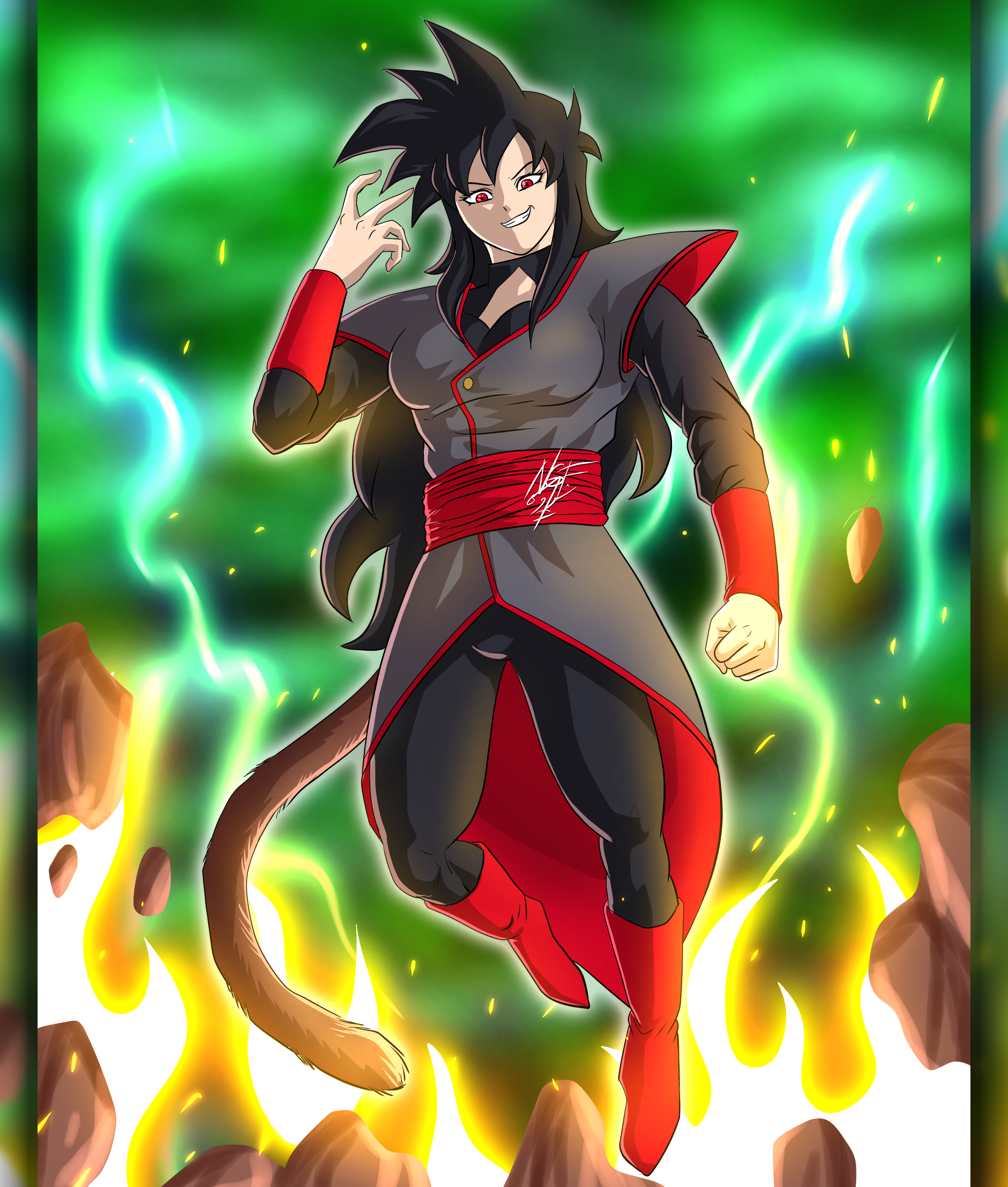 The Evil Legend Ssj Infinito 12 by MechaRaidenZ on DeviantArt