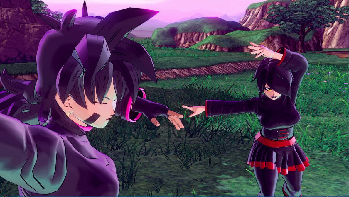 Goth Mizuna and Goth Android 39 Screenshot 3 by ssj4goku123 on DeviantArt