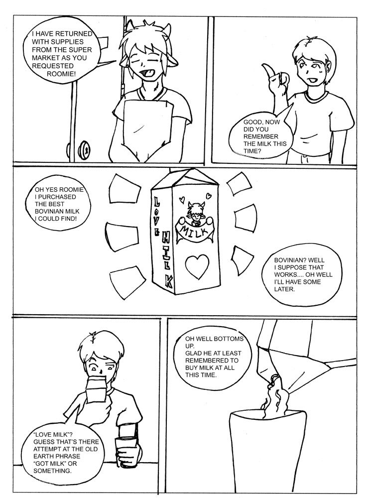 Cow Comic Commission 1 by CrazyCowProductions on DeviantArt
