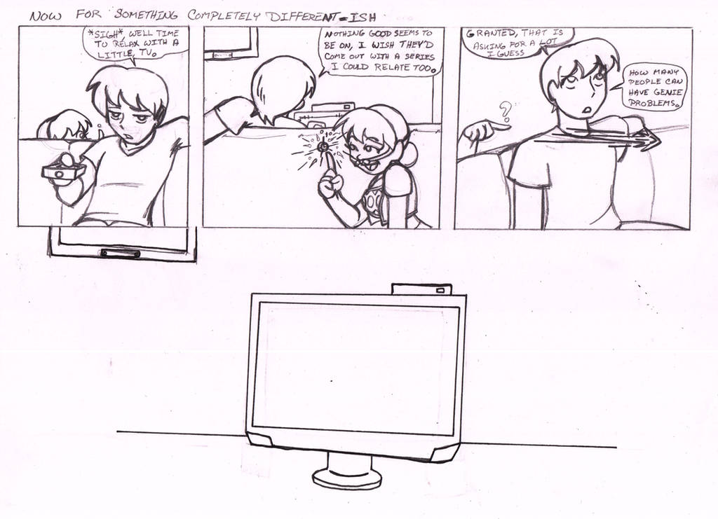 Jeanie Bottle Fan Comic by CrazyCowProductions