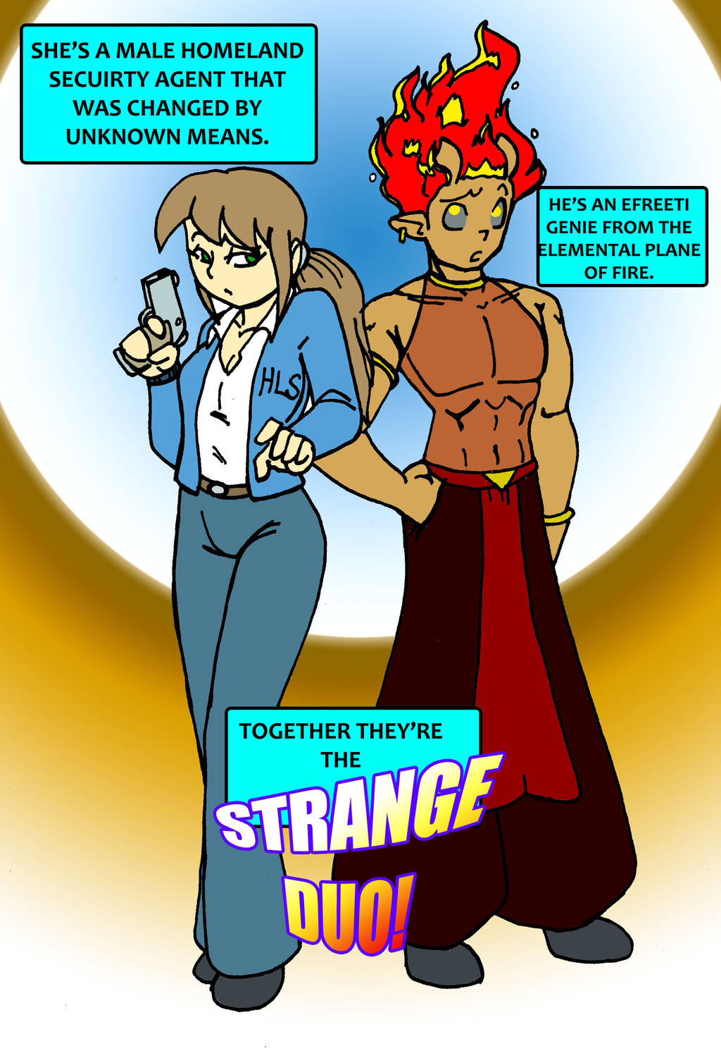 Jeanie Bottle Fan Comic 02 by CrazyCowProductions