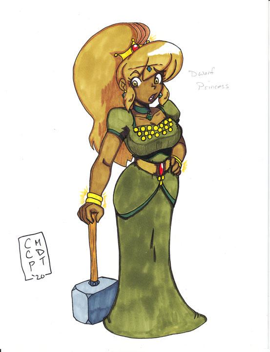 Drawf Princess Princess Dwarf by CrazyCowProductions on DeviantArt
