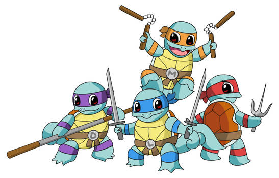 Teenage Mutant Ninja Squirtles