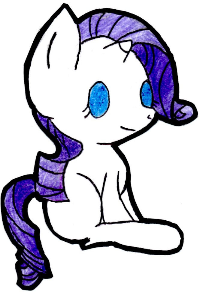 Chibi Rarity by ThatAlicorn on DeviantArt