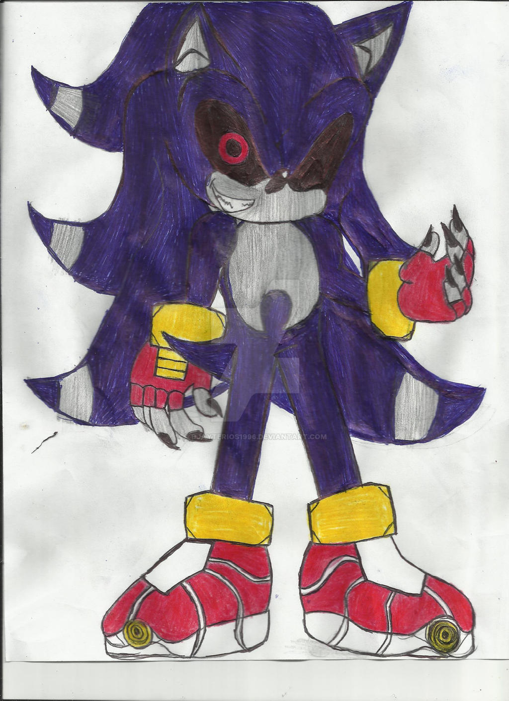 Prototype Shadow the Hedgehog: Umbra by djayterios1996 on DeviantArt