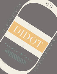 Didot Poster