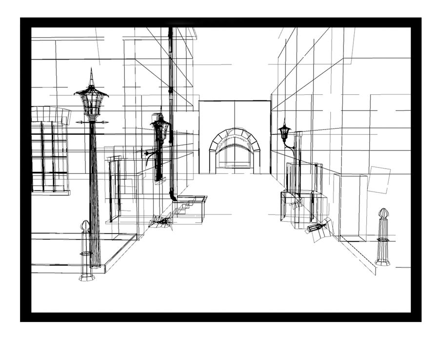 Wireframe Alley