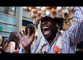 Zombiewalk Leipzig 2013 - und seine Opfer