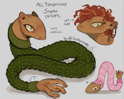 Snake person oc