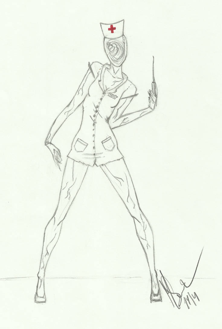 Bubble Head Nurse by salomao172 on DeviantArt