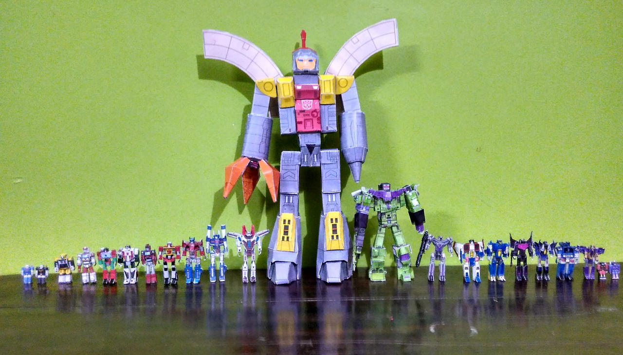 Transformers papercraft collection 2015 by Artzzykid on DeviantArt