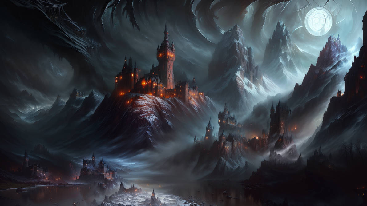Dark Fantasy Eldritch Castle 7 by JackVInsanity on DeviantArt