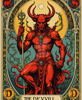 Major Arcana Tarot Card: The Devil