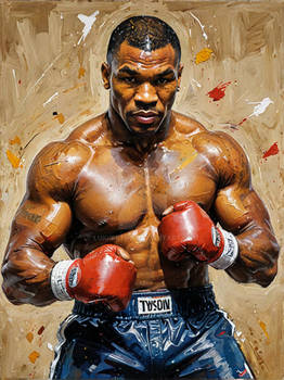 American boxer Mike Tyson
