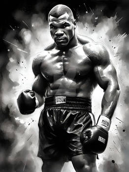 American boxer Mike Tyson