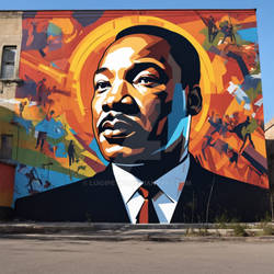 Portrait of Martin Luther King Jr.