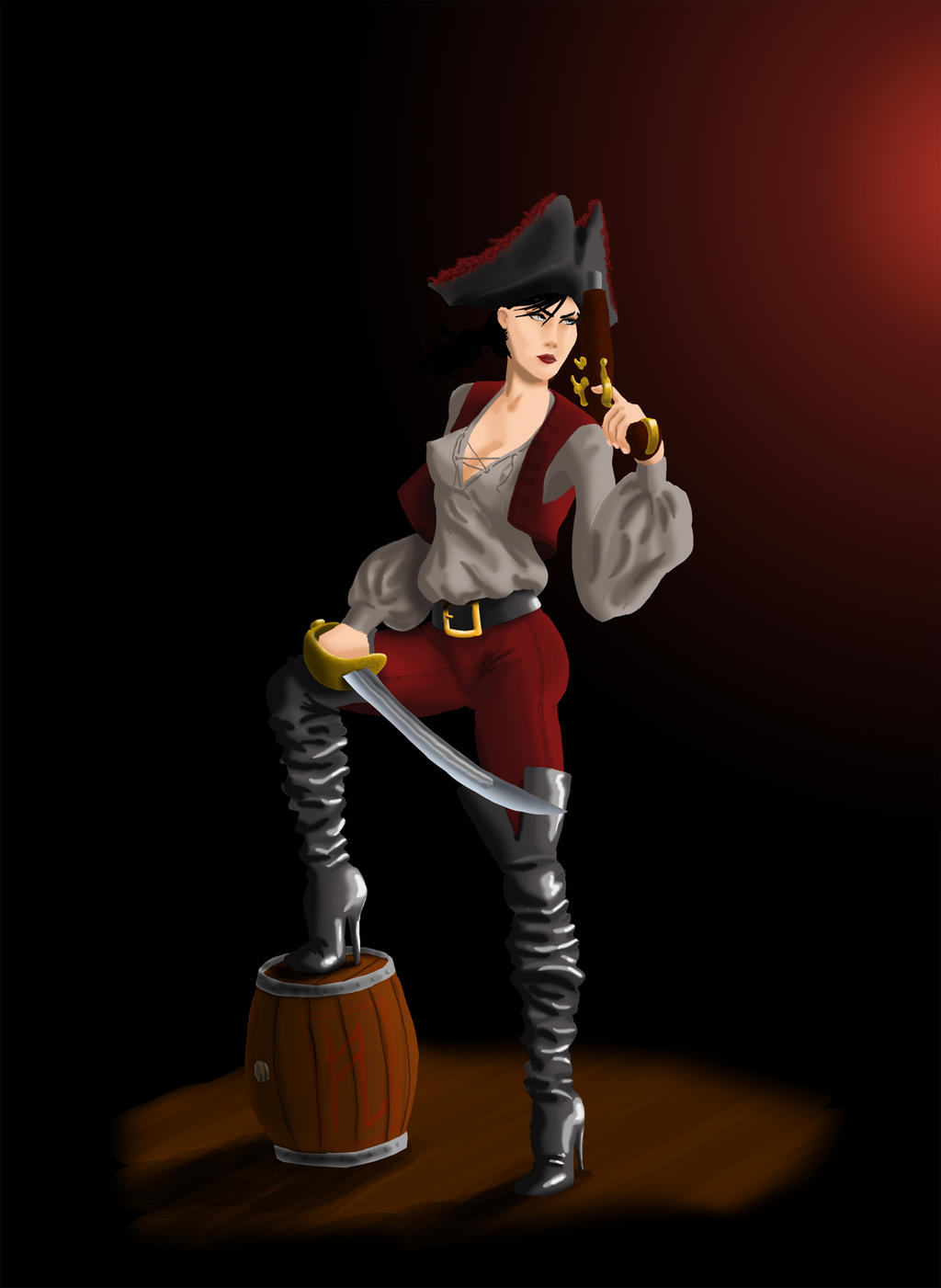2013-06-Mary Reed by o0Magnus on DeviantArt