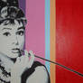 Audrey Hepburn pop art