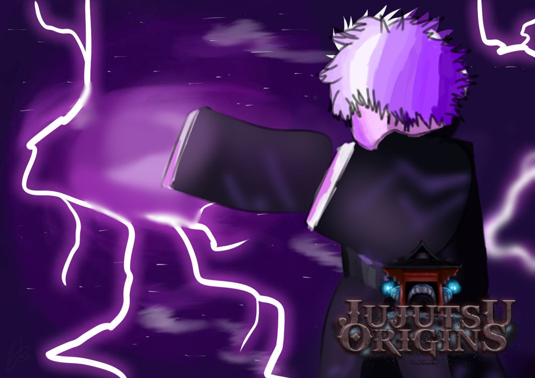 Gojo WIP Roblox thumbnail by vexzyart on DeviantArt