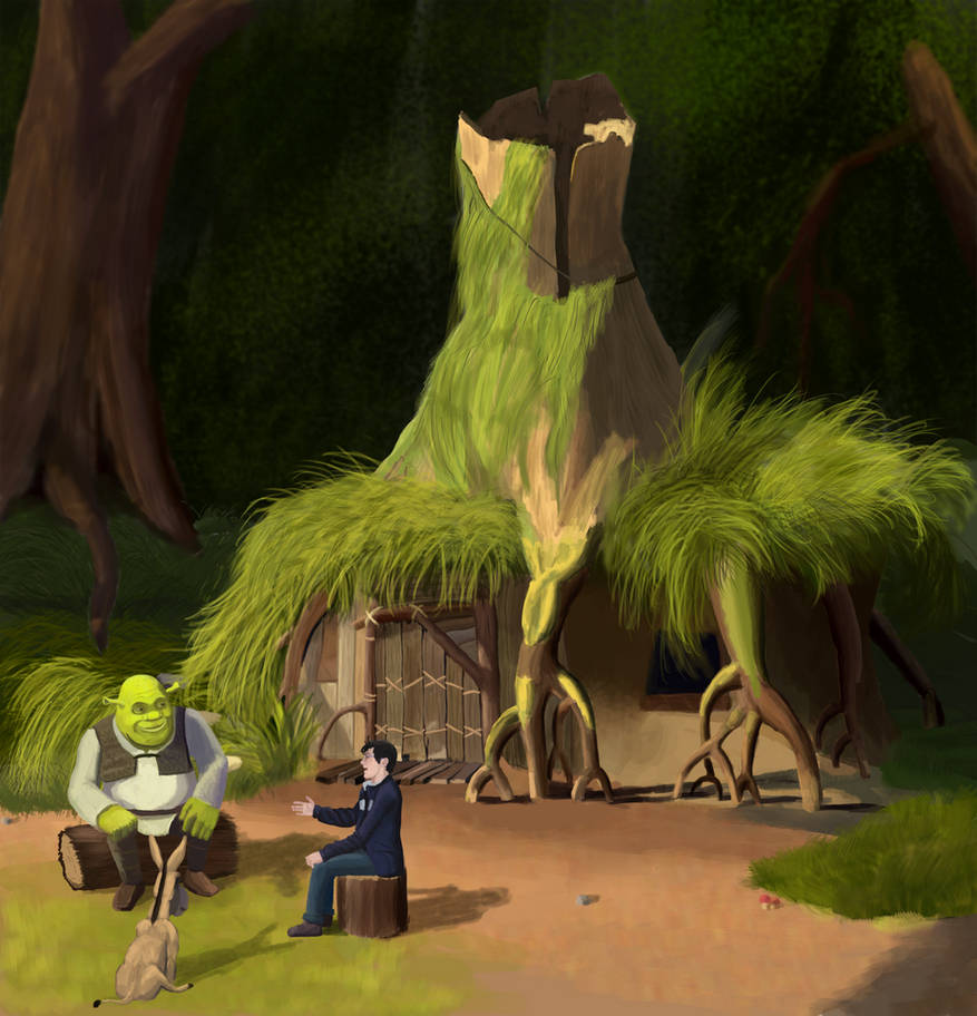 Shrek Environment Shrek's Swamp - 07/2021 by gabalbcos on DeviantArt